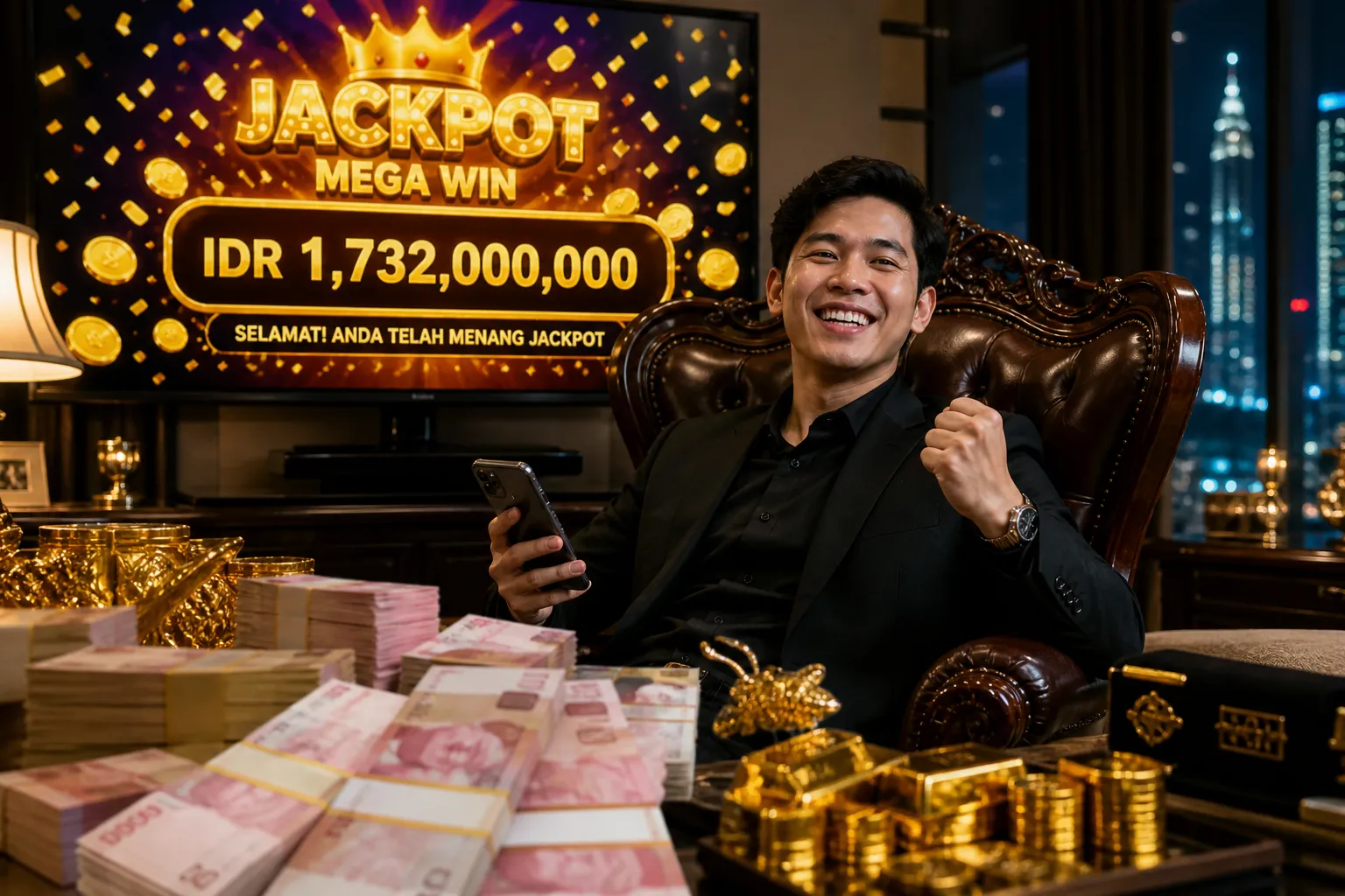 Menjadi Sultan Berkat Jackpot Besar dari Permainan Online
