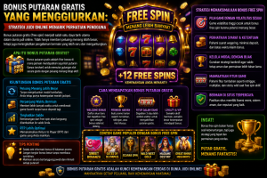 Bonus Putaran Gratis yang Menggiurkan: Strategi Judi Online Menarik Perhatian Pengguna